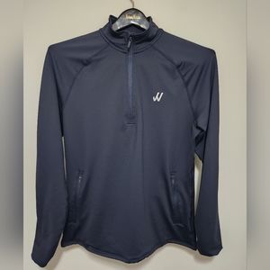 Willy Men's Long Sleeve 1/4 Zip Pullover Size M